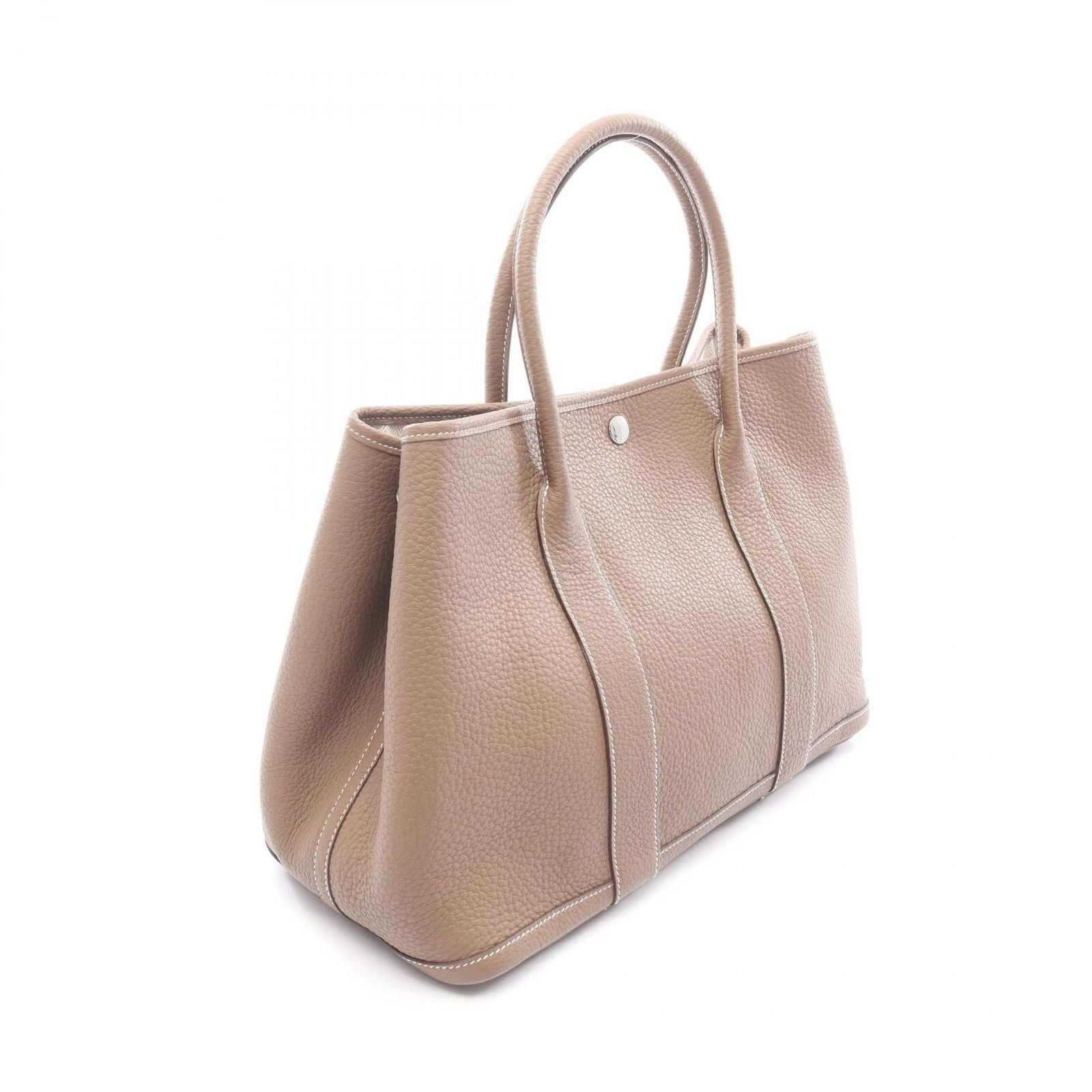 Hermes Tote Garden Party PM Etoupe Leather — view 2