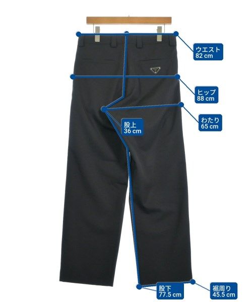 Prada Trousers Pants Black — view 7
