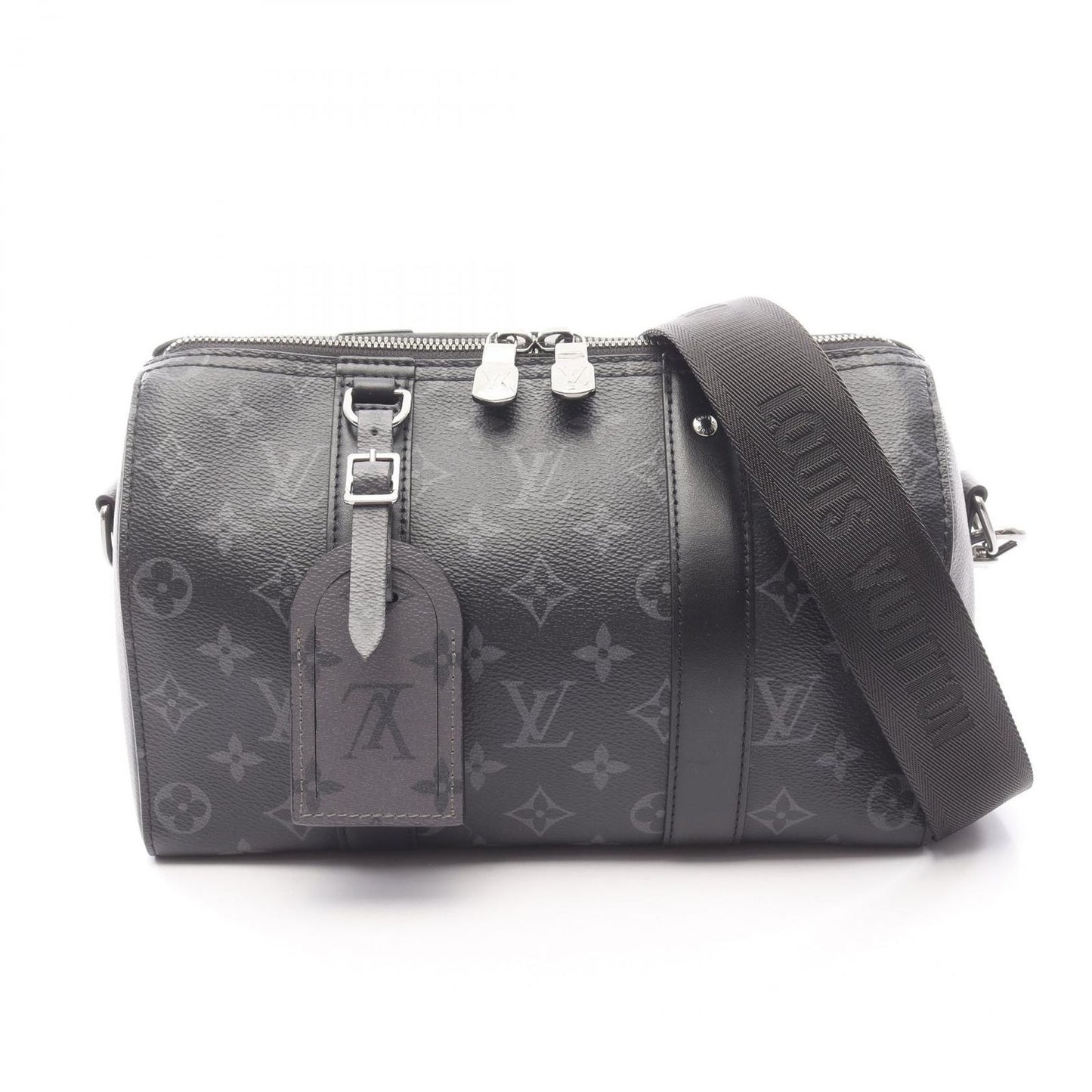 Louis Vuitton Shoulder Bag City Keepall Canvas Leather