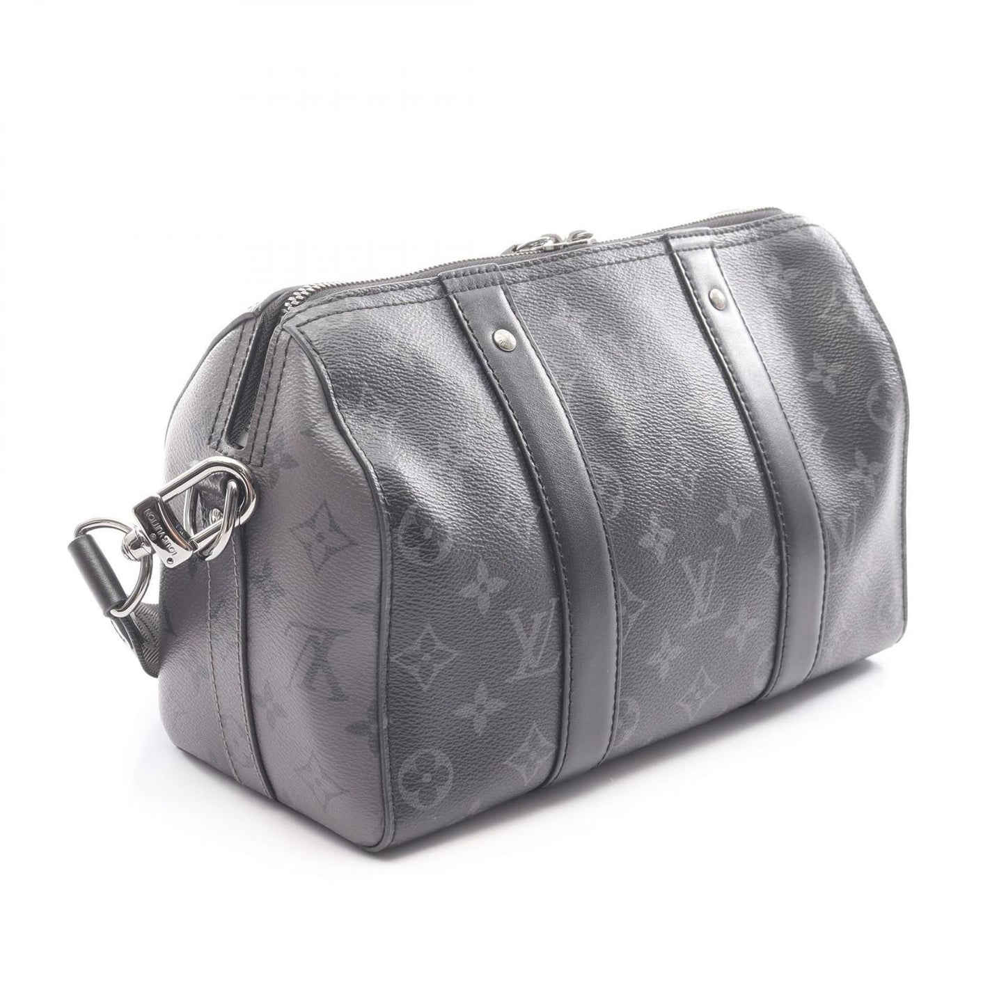 Louis Vuitton Shoulder Bag City Keepall Canvas Leather — view 2