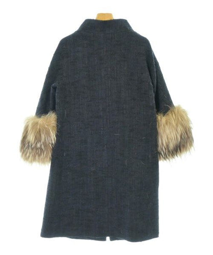 Fendi Coat Navy — view 2