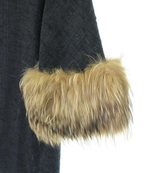 Fendi Coat Navy — view 4
