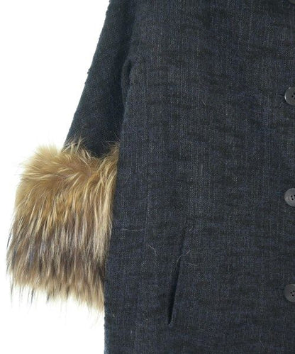 Fendi Coat Navy — view 6