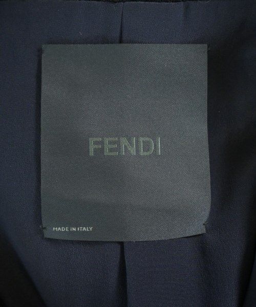 Fendi Coat Navy — view 3
