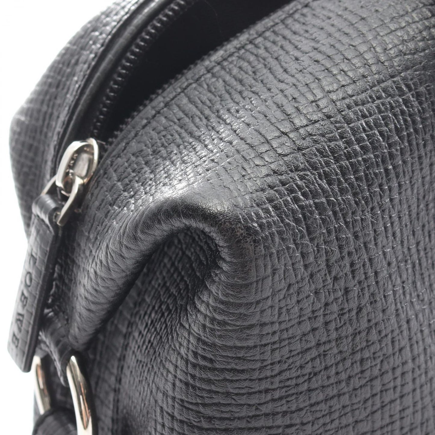 Loewe Handbag Mini Boston Black Leather — view 7