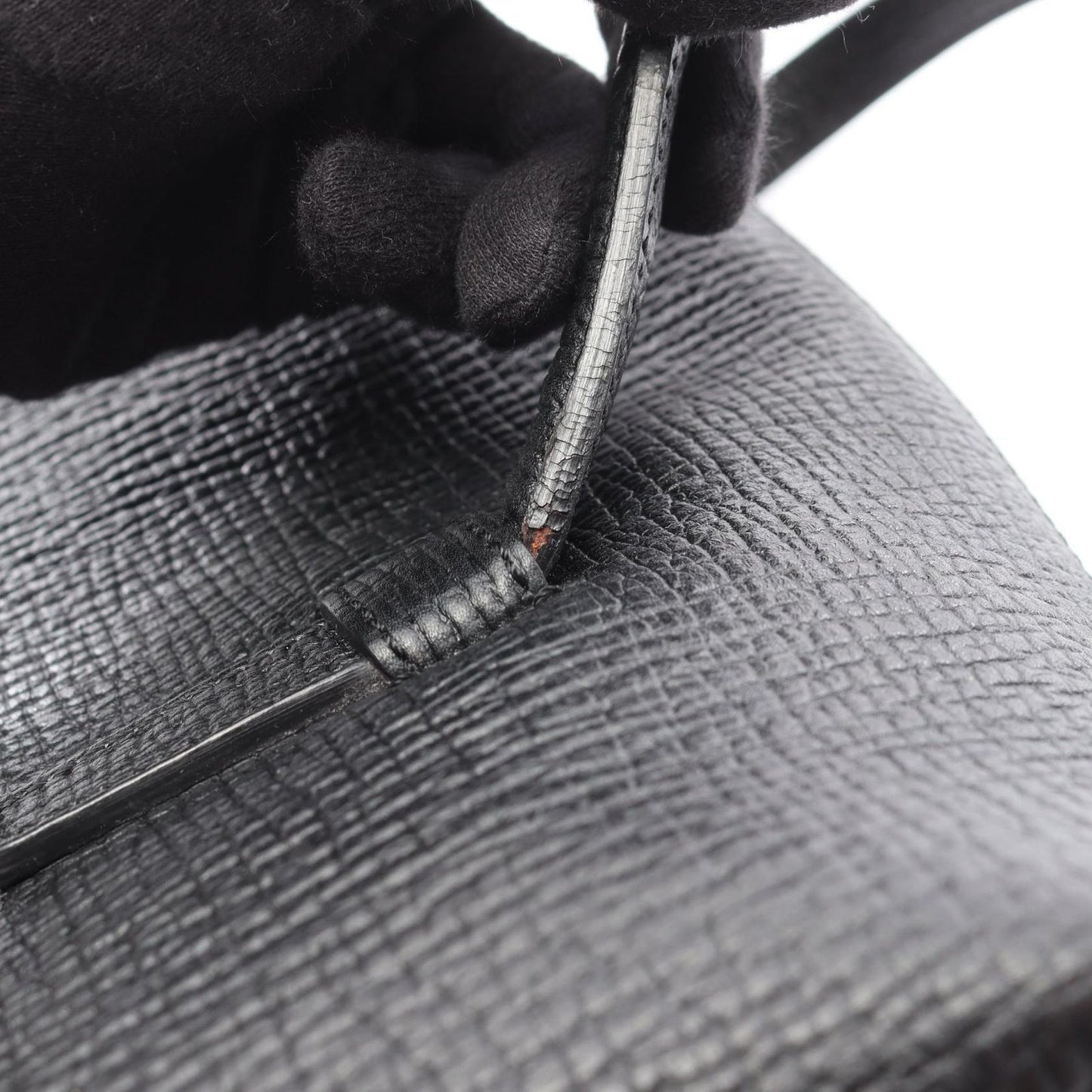 Loewe Handbag Mini Boston Black Leather — view 9