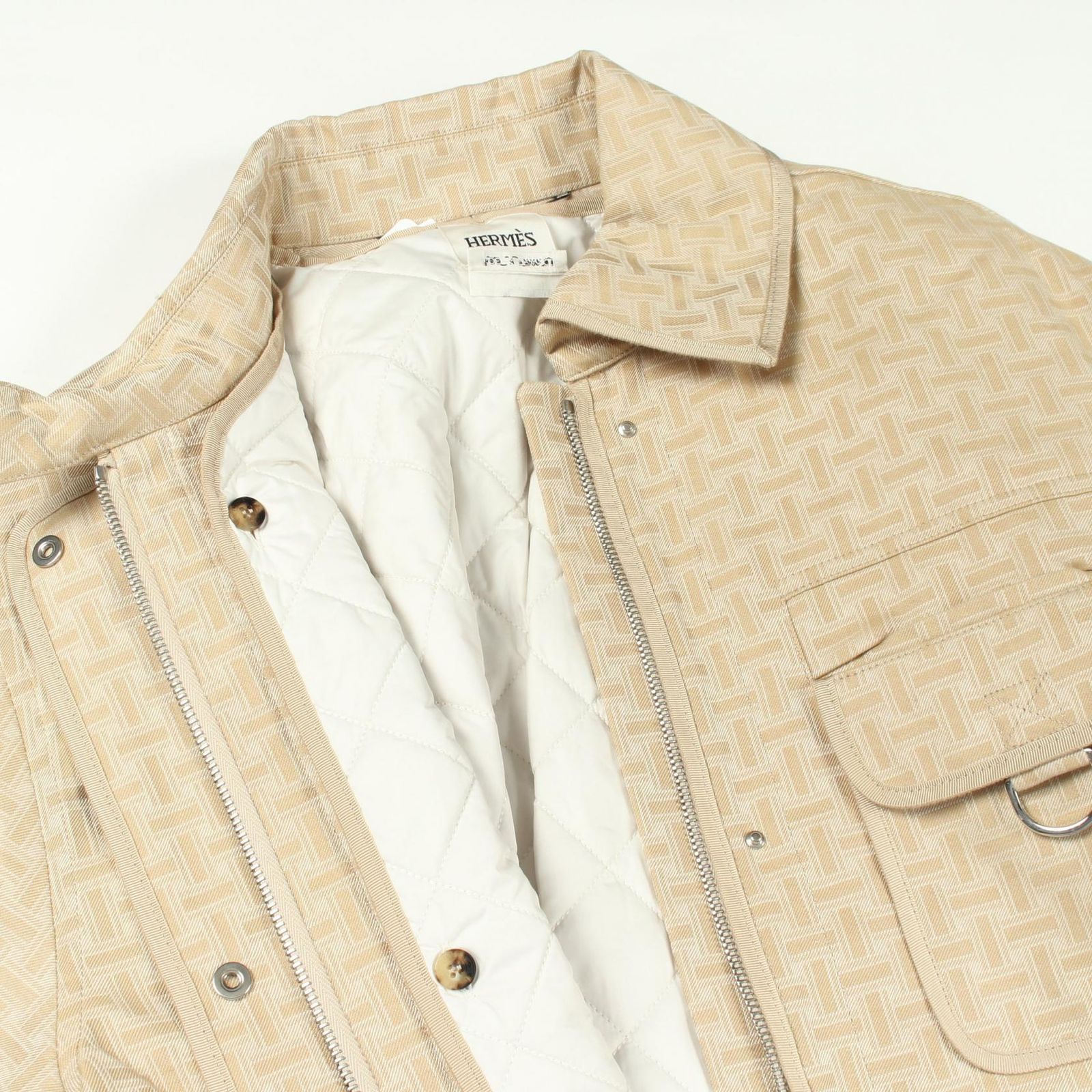 Hermes Mosaic Safari Jacket — view 5