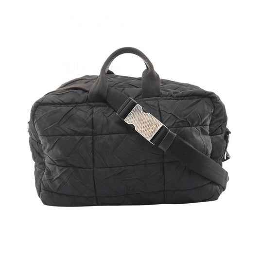 Prada Boston Bag Tessuto 2-Way Black Nylon