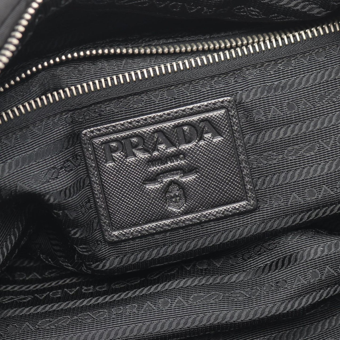Prada Boston Bag Tessuto 2-Way Black Nylon — view 4
