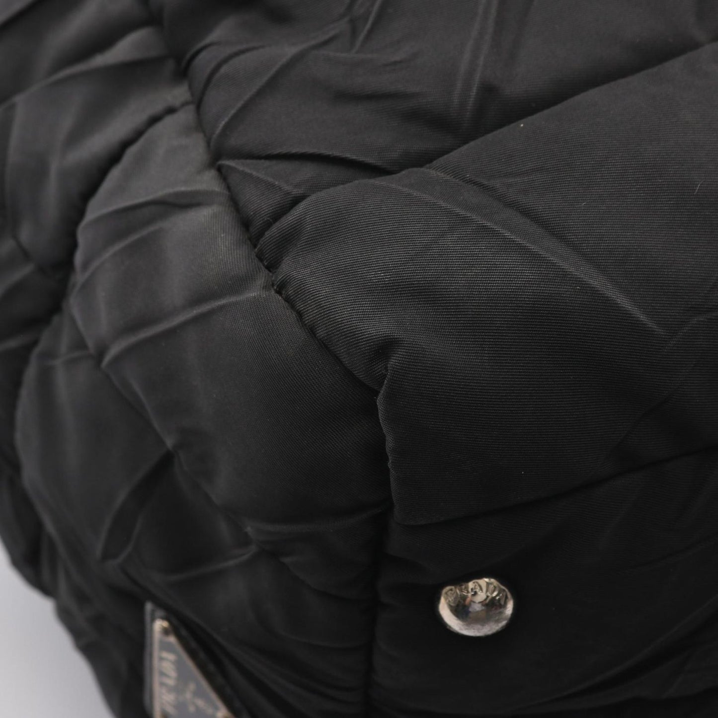 Prada Boston Bag Tessuto 2-Way Black Nylon — view 6