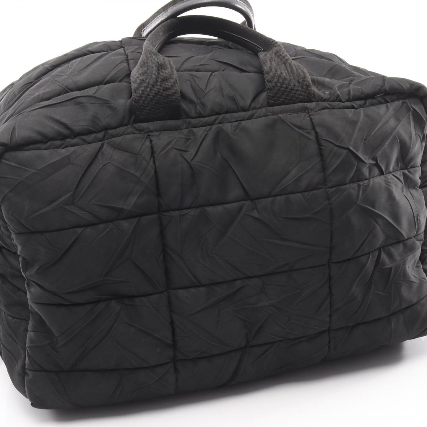 Prada Boston Bag Tessuto 2-Way Black Nylon — view 5