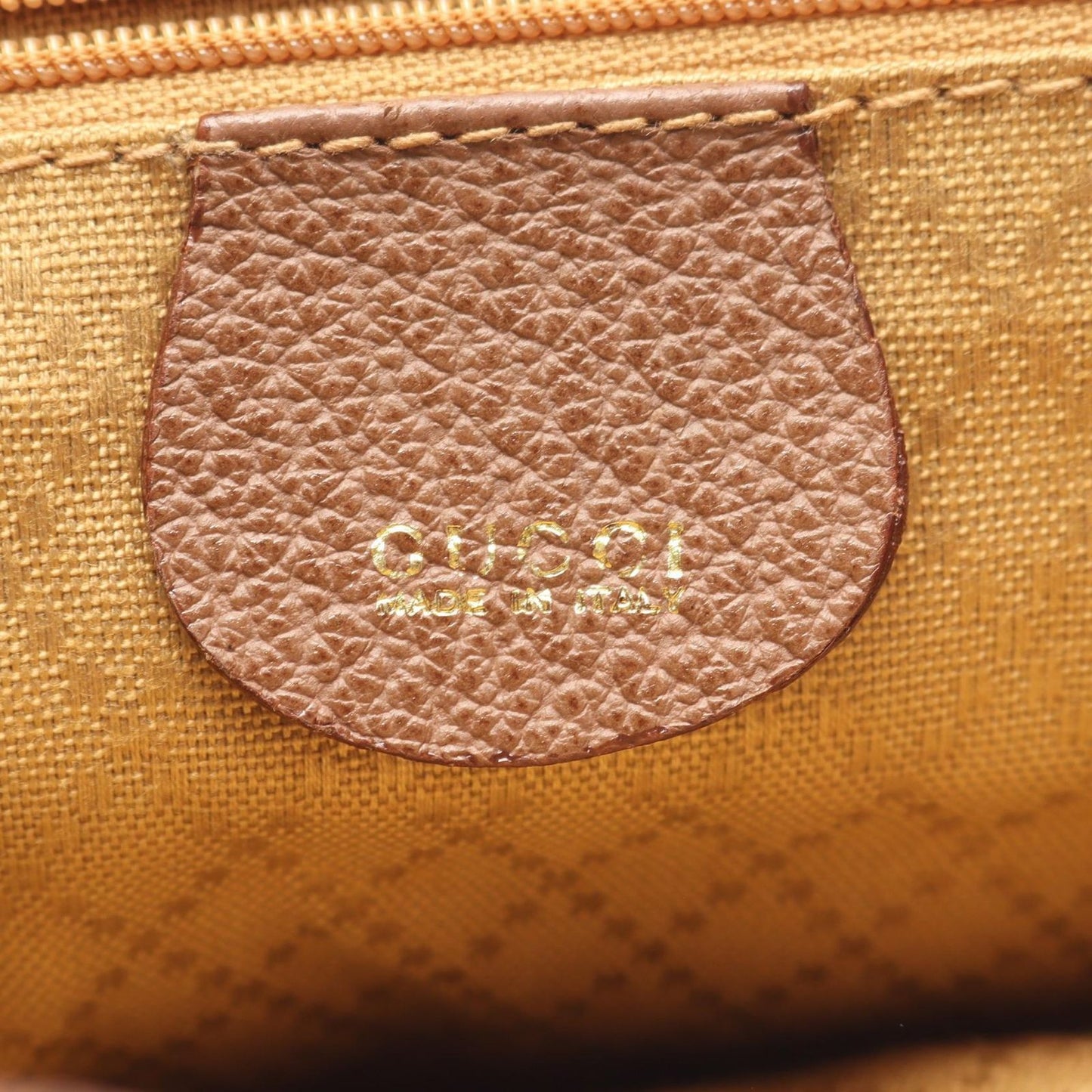 Gucci Backpack Bamboo 003 Brown Suede Leather Sac — view 4