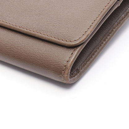 Loewe Bifold Wallet Anagram Brown Leather Zip — view 7