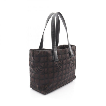 Chanel Tote New Travel Line PM Dark Brown Black Leather New PM — view 2
