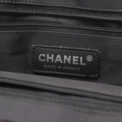 Chanel Tote New Travel Line PM Dark Brown Black Leather New PM — view 4