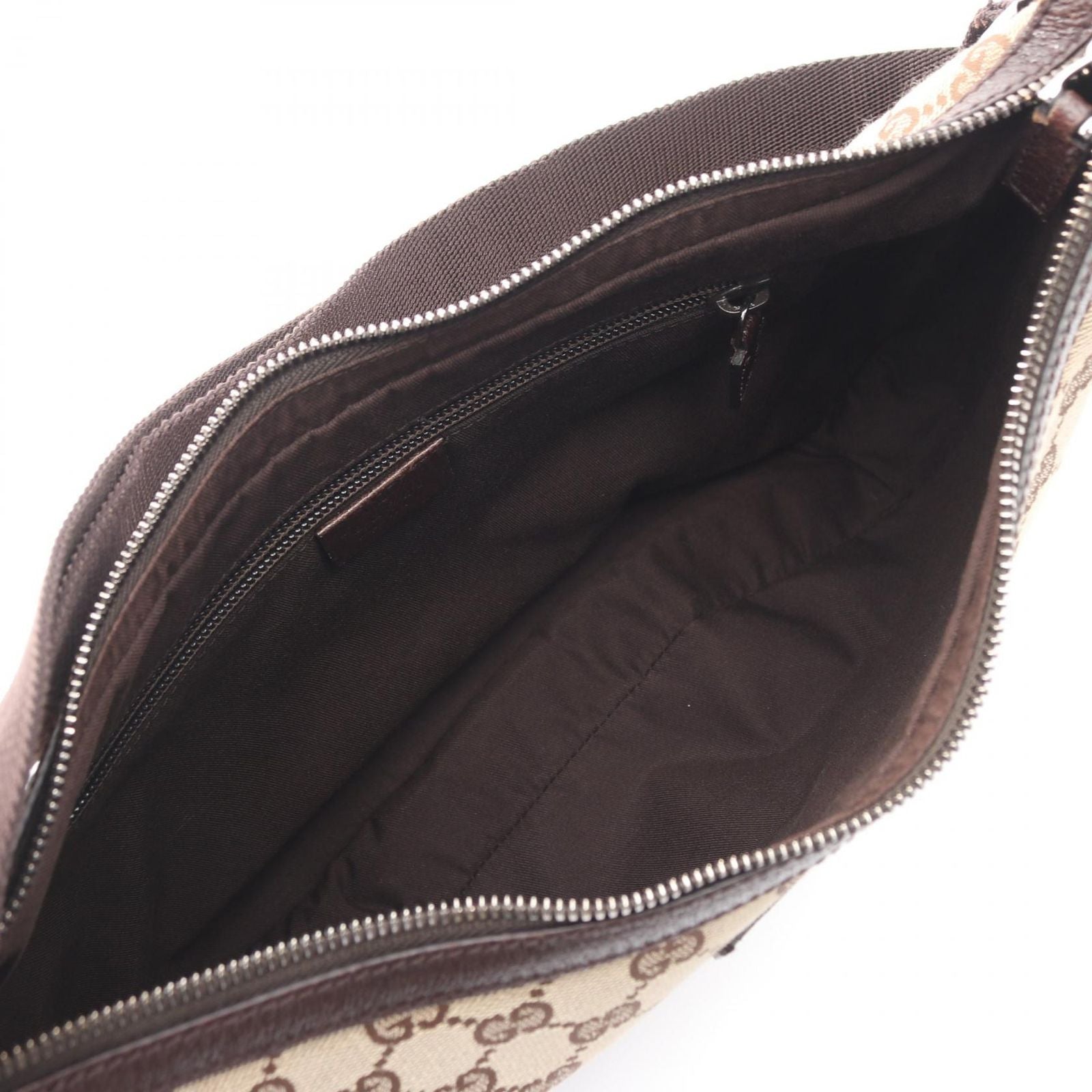 Gucci Shoulder Bag GG Canvas Beige Brown — view 3