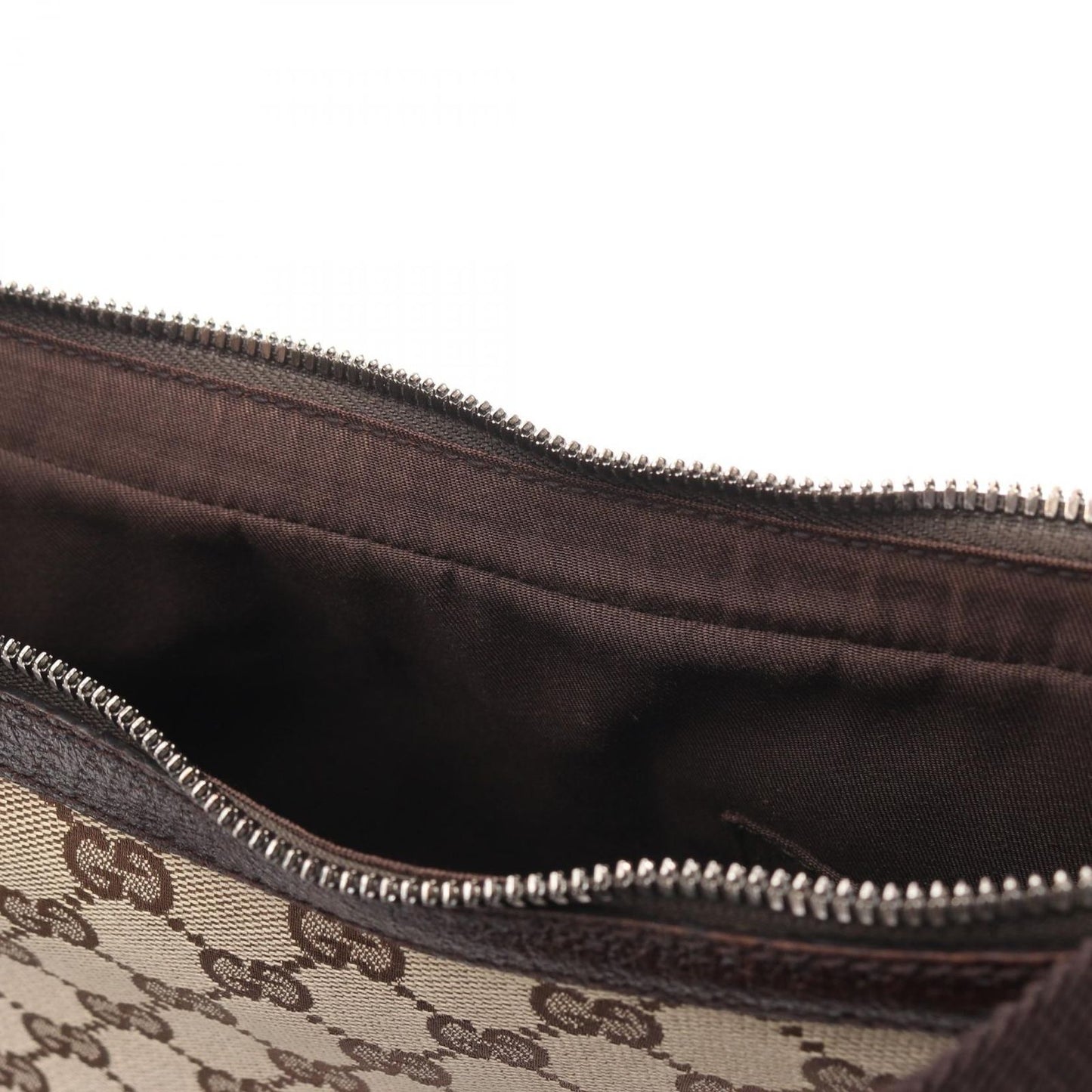 Gucci Shoulder Bag GG Canvas Beige Brown — view 8