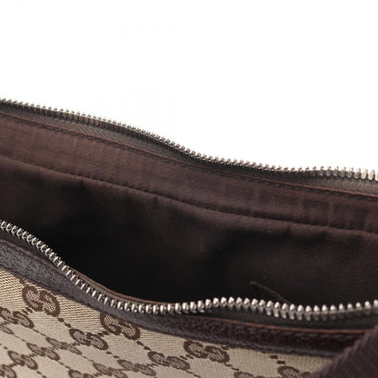 Gucci Shoulder Bag GG Canvas Beige Brown — view 8