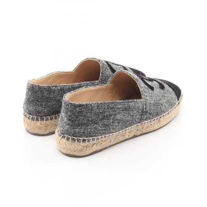Chanel CC Logo Espadrille Slip Ons — view 2