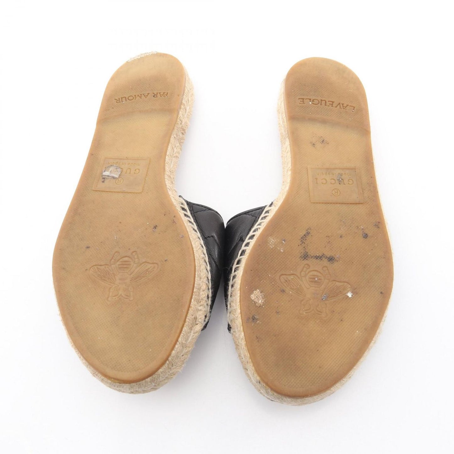Gucci Sandals GG Marmont Espadrille Leather — view 4