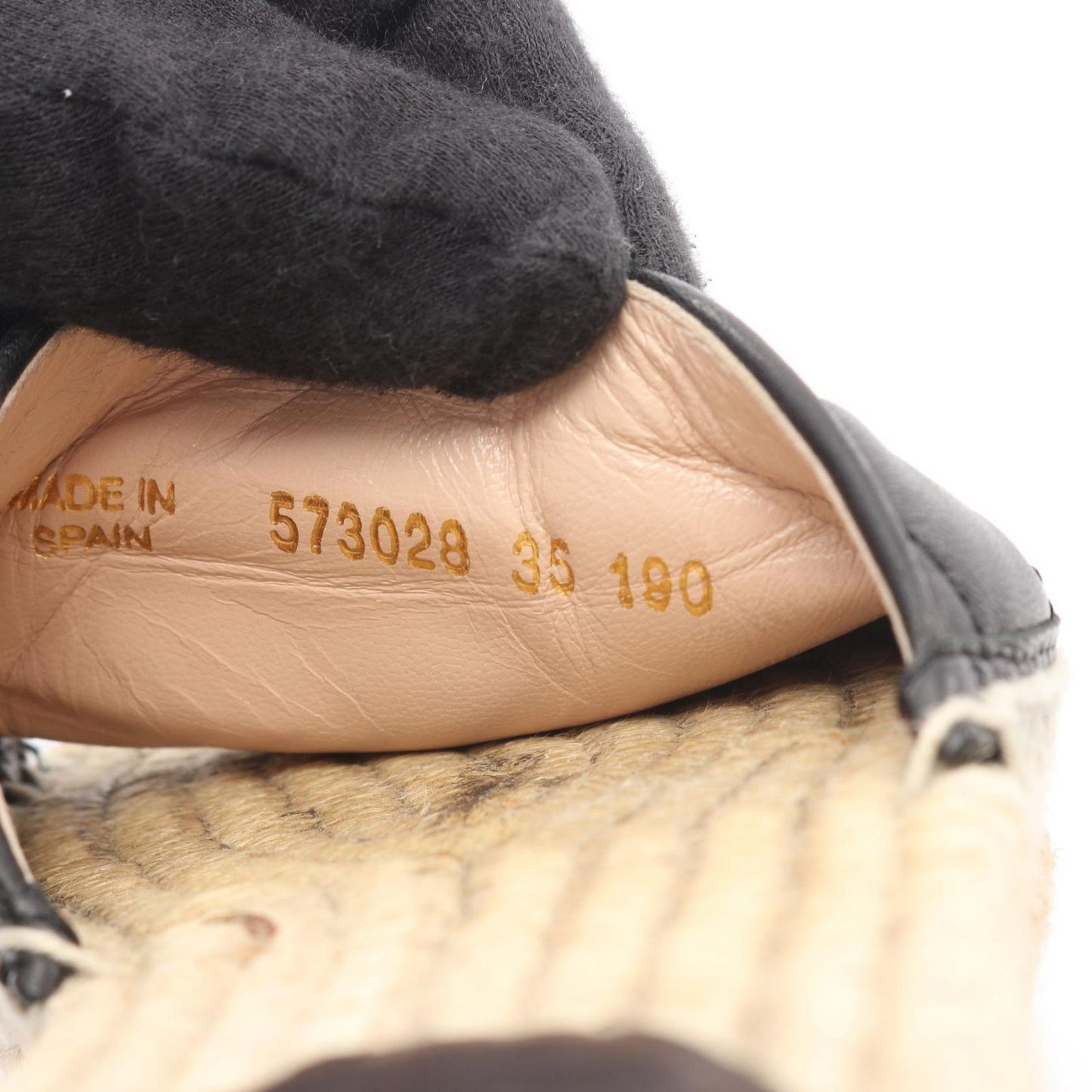 Gucci Sandals GG Marmont Espadrille Leather — view 7