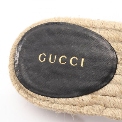 Gucci Sandals GG Marmont Espadrille Leather — view 5