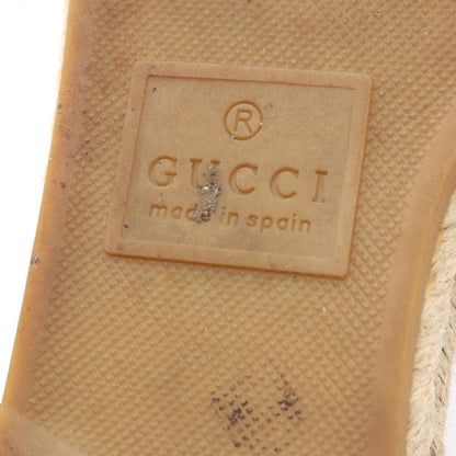 Gucci Sandals GG Marmont Espadrille Leather — view 6