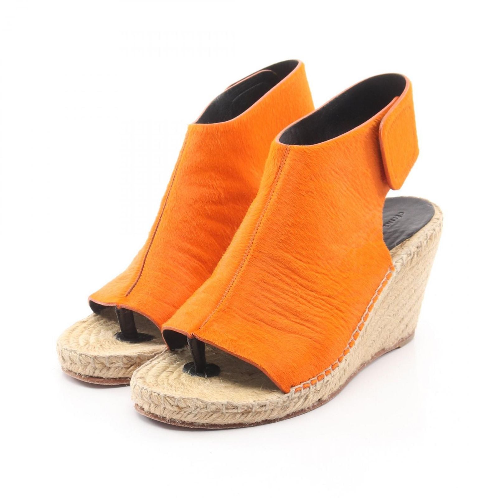 Celine Sandals Wedge Sole Leather