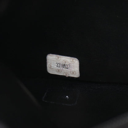 Chanel Tote Triple CC Logo Black Calf Coco Shoulder — view 5