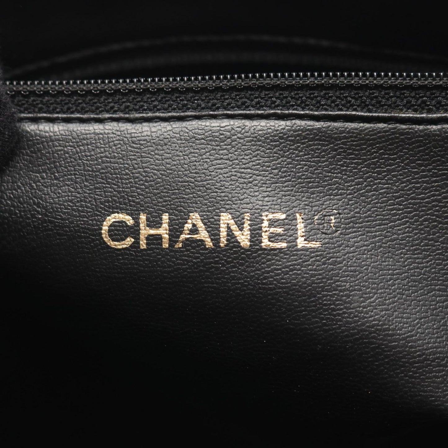 Chanel Tote Triple CC Logo Black Calf Coco Shoulder — view 4