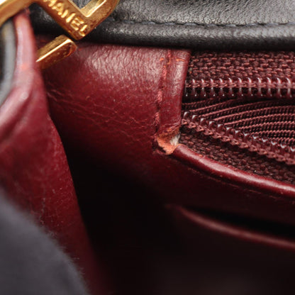 Chanel Shoulder Bag Quilted Diana Flap Black Lambskin Chain — view 6