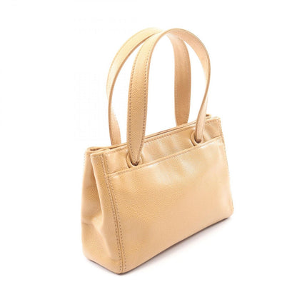 Chanel Handbag CC Logo Mini Beige Calf — view 2