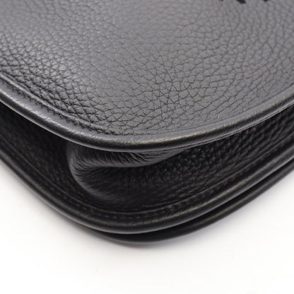 Hermes Shoulder Bag Evelyne 3 Trois PM Black Leather — view 6