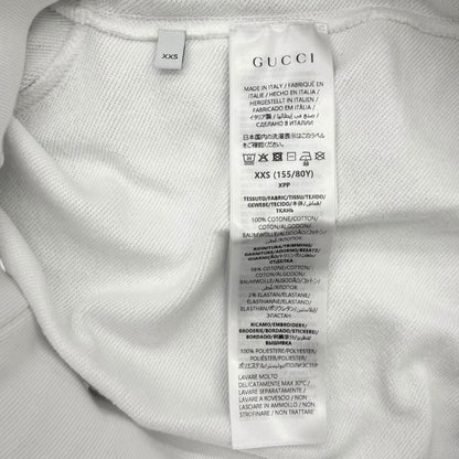 Gucci Higuchi Yuko Collaboration Sweatshirt Hoodie Xxs Cotton Cat Interlocking — view 8