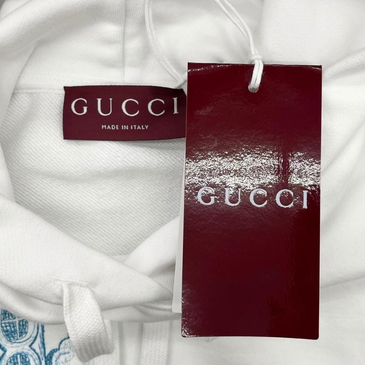 Gucci Higuchi Yuko Collaboration Sweatshirt Hoodie Xxs Cotton Cat Interlocking — view 7