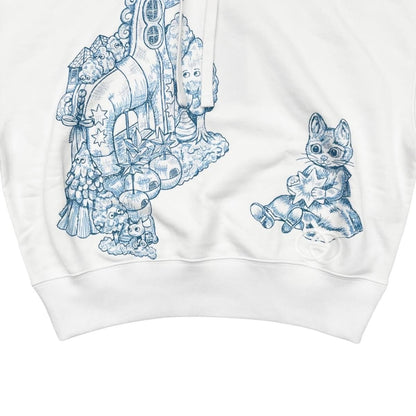 Gucci Higuchi Yuko Collaboration Sweatshirt Hoodie Xxs Cotton Cat Interlocking — view 4