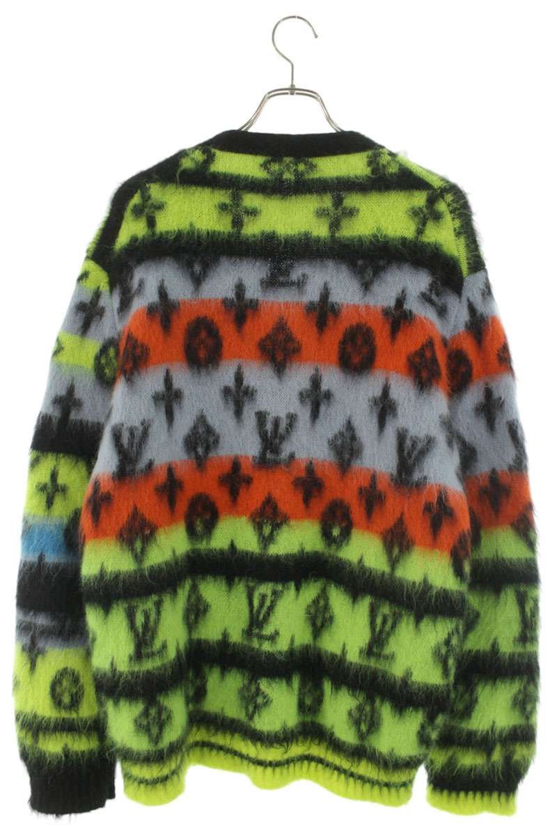 Louis Vuitton Ne5 Monogram Mohair Cardigan — view 2