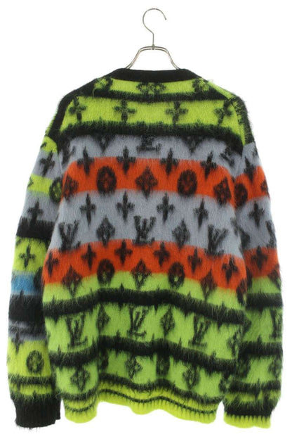 Louis Vuitton Ne5 Monogram Mohair Cardigan — view 2