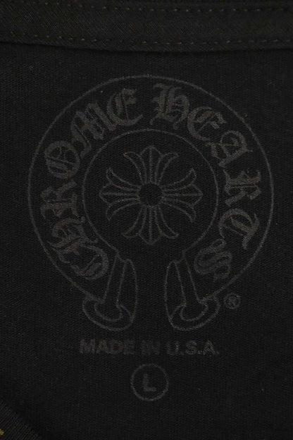 Chrome Hearts CH L S 1 Neck Logo Print Long Sleeve Top — view 3