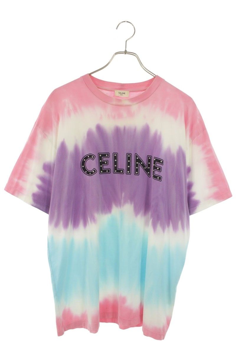 Celine Studded Logo T-Shirt