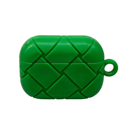 Bottega Veneta Case Intrecciato Green Airpods