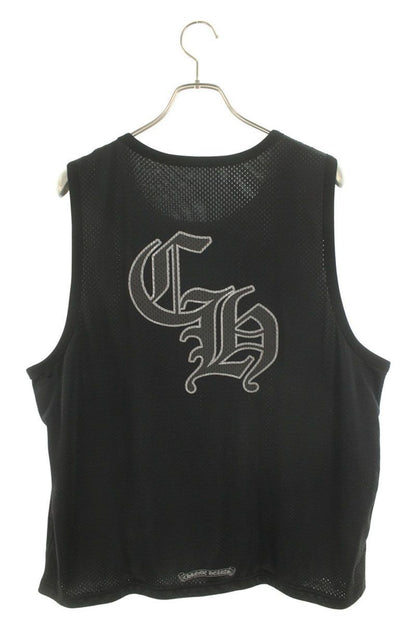 Chrome Hearts Mesh Warm UP Jersey Reversible CH Logo Printed Tank Top — view 2