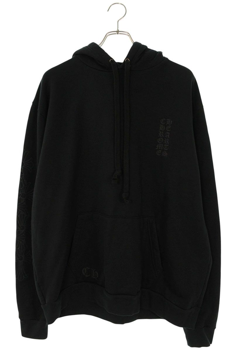 Chrome Hearts Sweatshirt Plv Miami Limited Sleeve Cemetery Cross Print Pullover