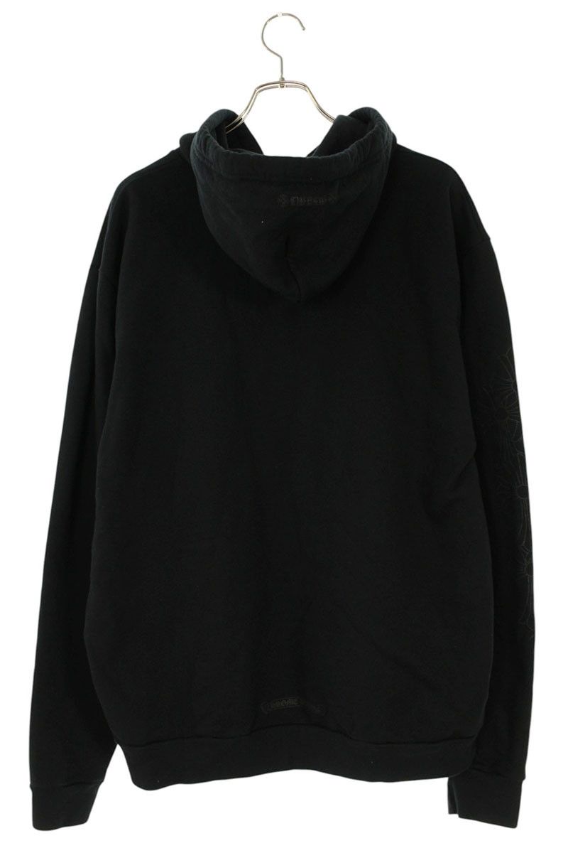 Chrome Hearts Sweatshirt Plv Miami Limited Sleeve Cemetery Cross Print Pullover — view 2