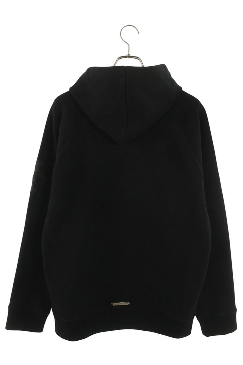 Chrome Hearts Not HD Plvr Gyn Paper Jam Cross Patch Pullover with Label Hoodie — view 2