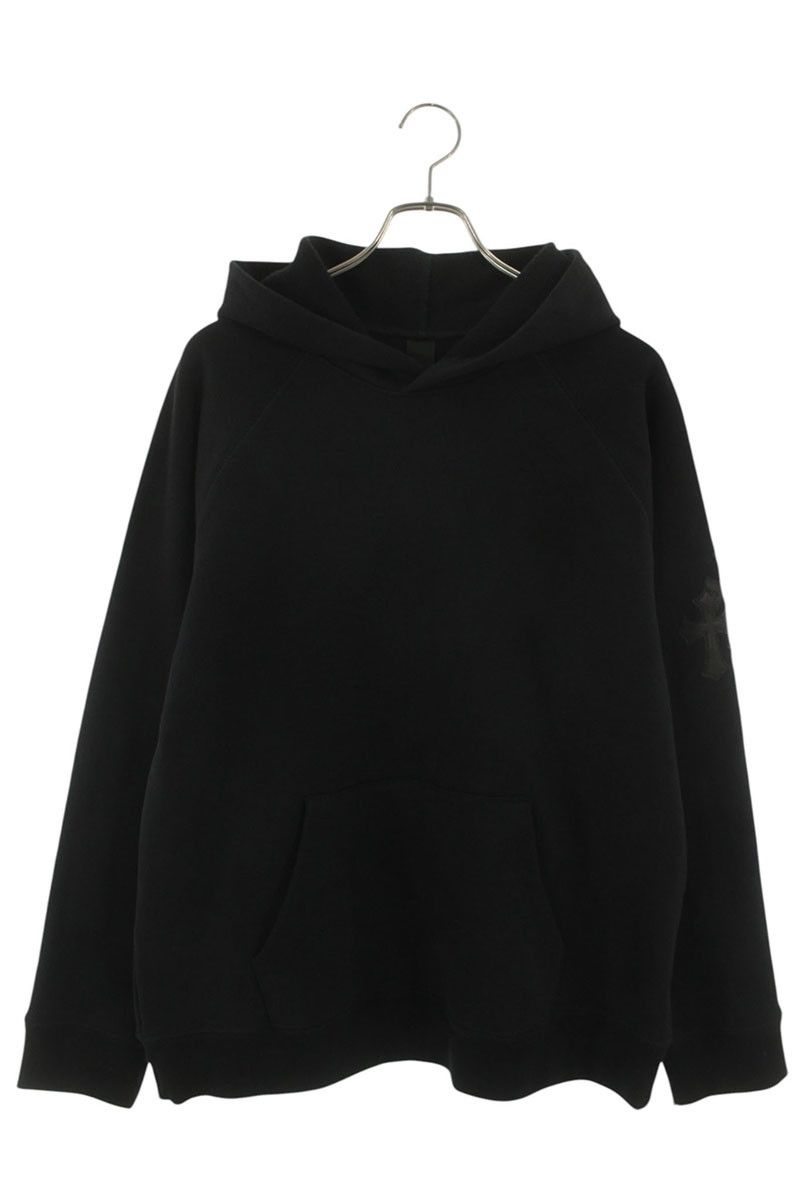 Chrome Hearts Not HD Plvr Gyn Paper Jam Cross Patch Pullover with Label Hoodie