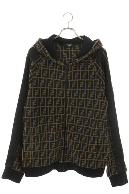 Fendi Zucca Pattern Fleece