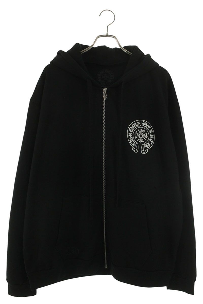Chrome Hearts Sweatshirt HD Plvr Ltd Osaka Limited Back Horse Shoe Print Zip Up