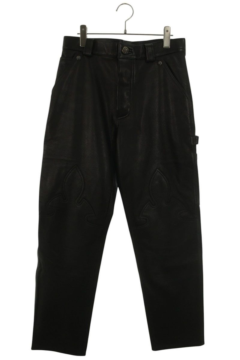 Chrome Hearts Carpenter Double Leather Long Pants