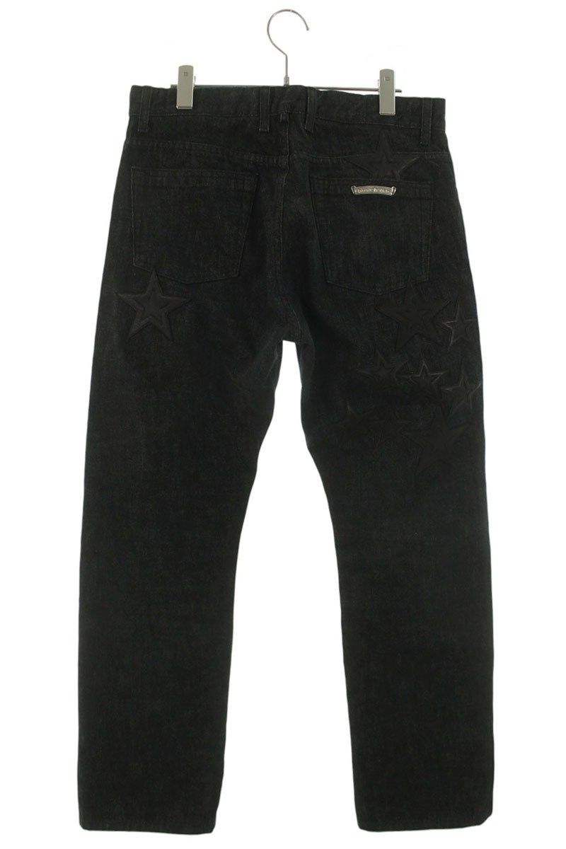 Chrome Hearts Jean Strtlg Fbrc Star Long Pants with Patch — view 2